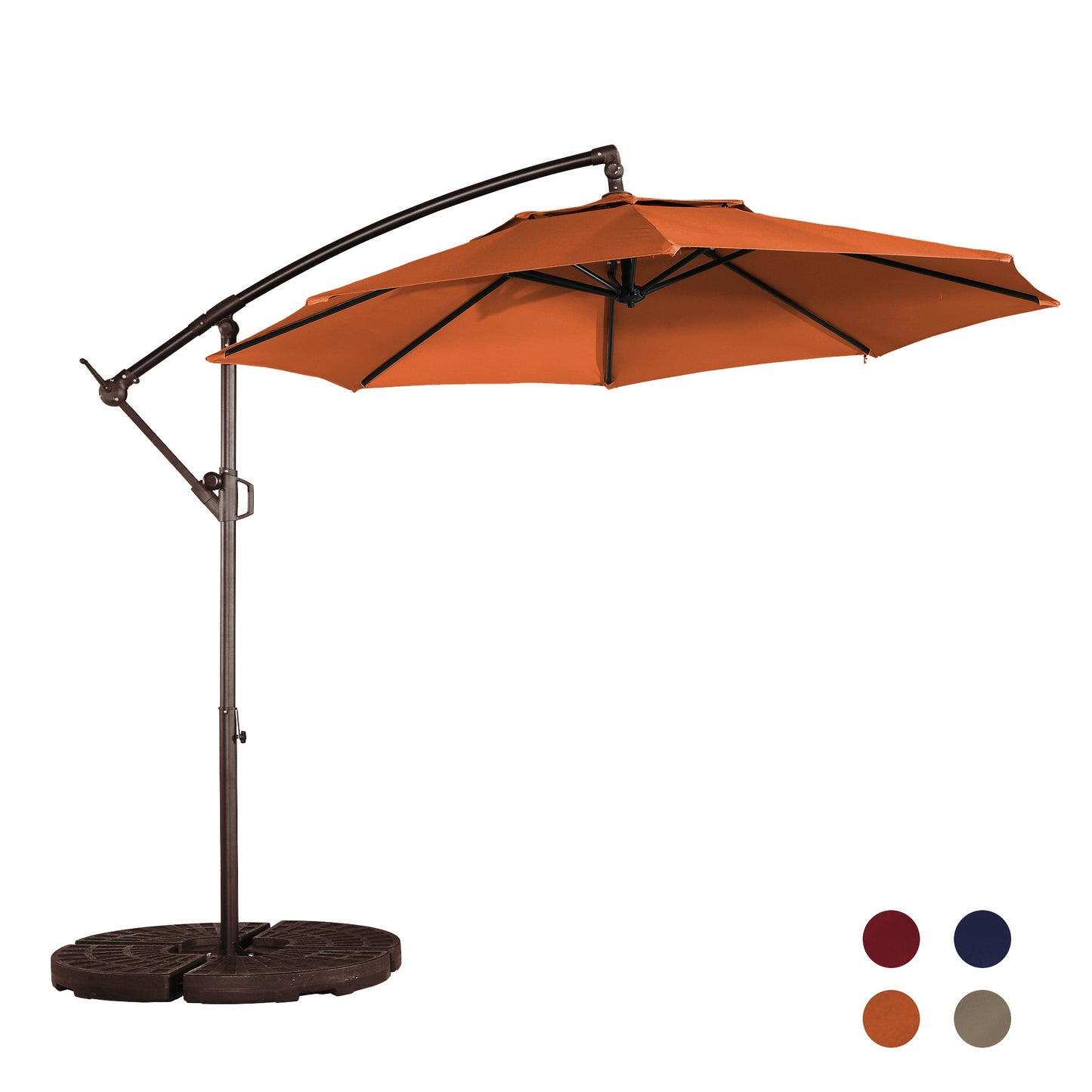 MONDAWE 10 Ft Cantilever Patio Offset Umbrella