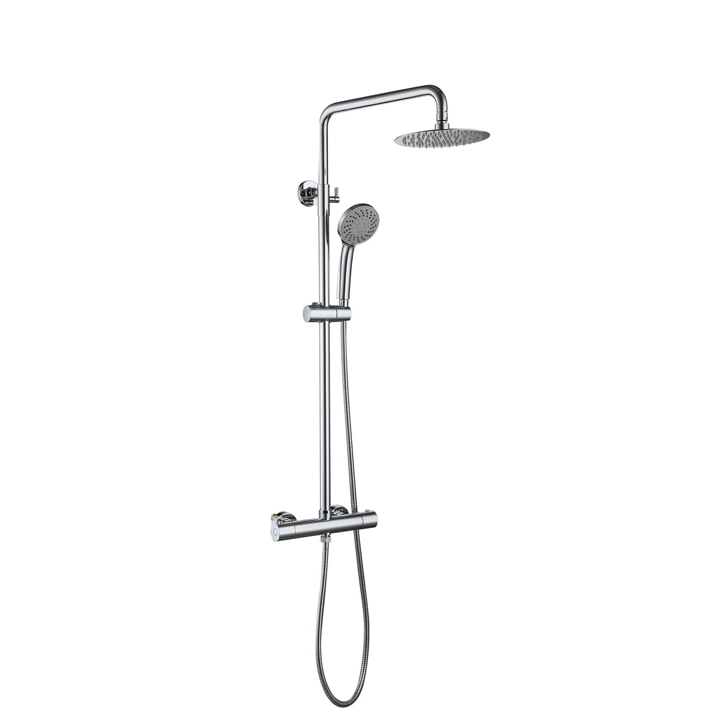 Stainless Steel Thermostatic Shower Bar System(Round)