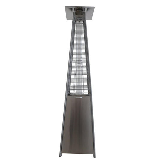 Mondawe 40,000 Btu Propane Standing Patio Heater Stainless Steel