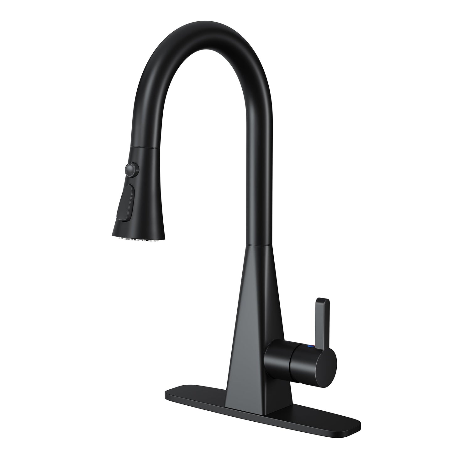 Mondawe Touchless Pull-Down Kitchen Faucet,Three Function Nozzle With Infrared Sensing Water Outle