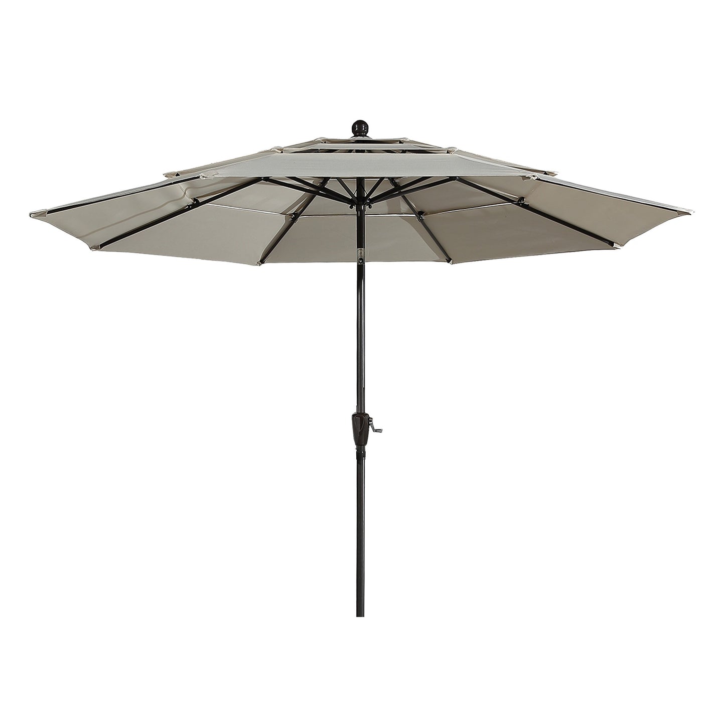 HT-103_PRNT Mondawe 10ft Outdoor Patio Market Umbrella With Double Air Vent