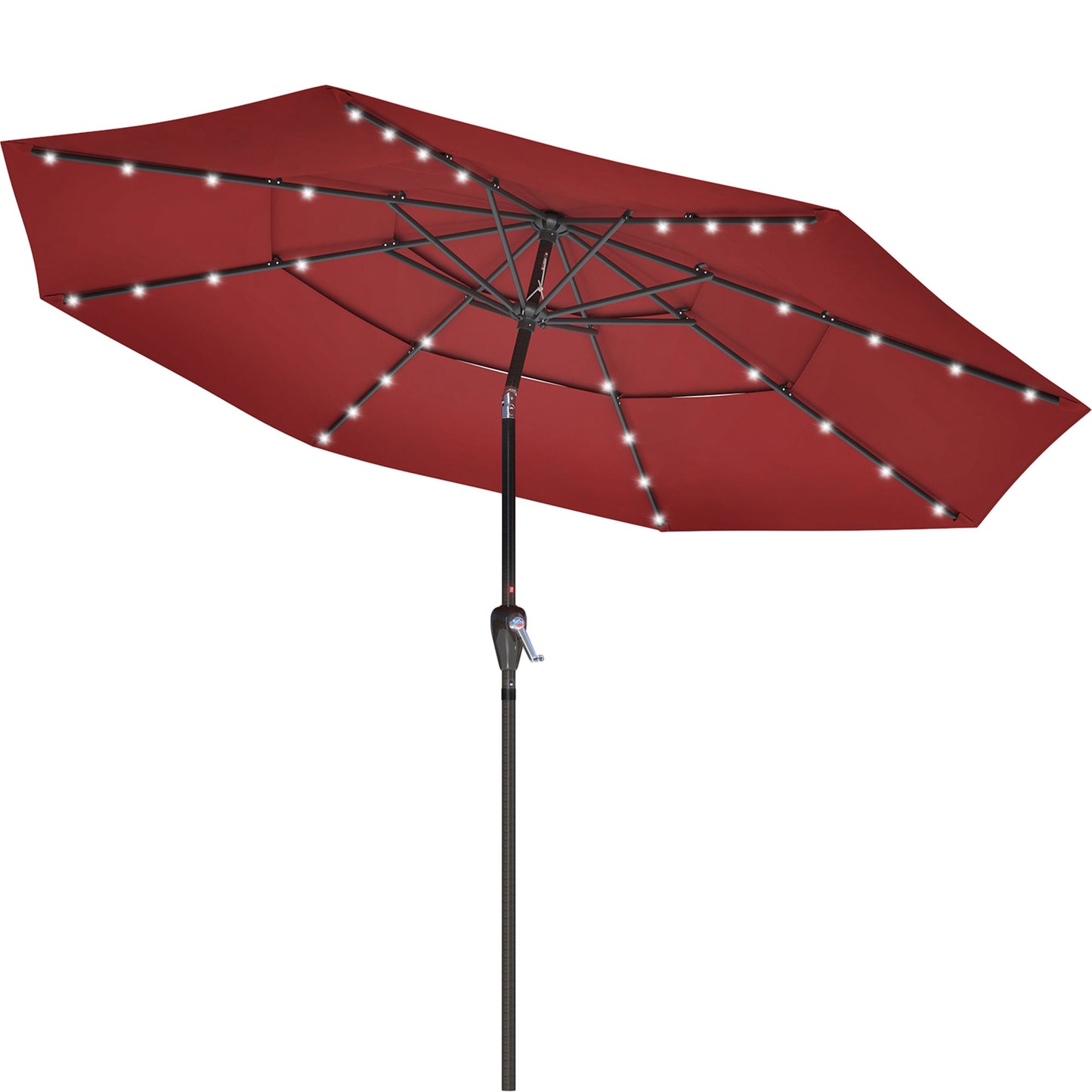 MONDAWE Outdoor Patio Market Umbrella With Double Air Vent