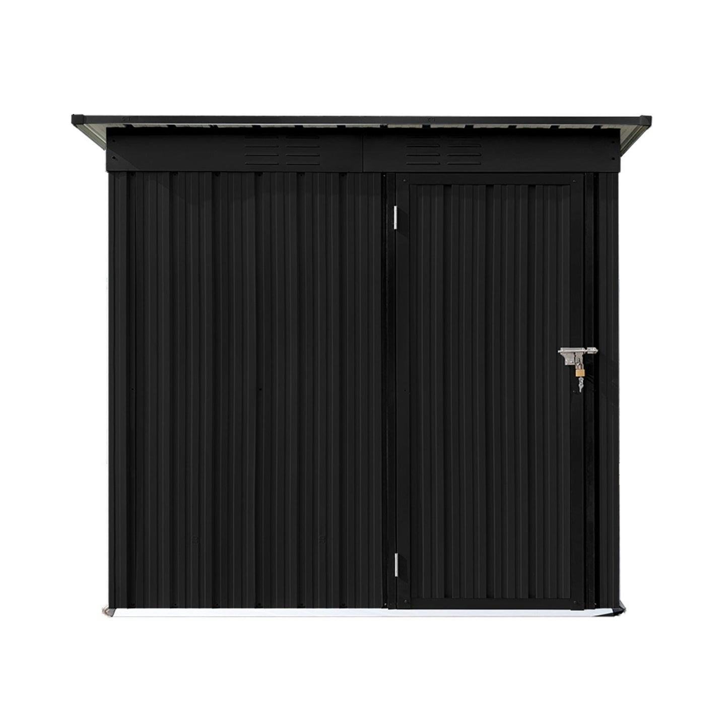 MO-SS-84774 Mondawe 5ft¡Á4ft Metal Garden Sheds Outdoor Storage Sheds with Punched Vents and Lockable Doors