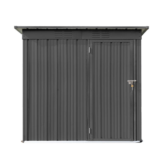 MO-SS-84774 Mondawe 5ft¡Á4ft Metal Garden Sheds Outdoor Storage Sheds with Punched Vents and Lockable Doors