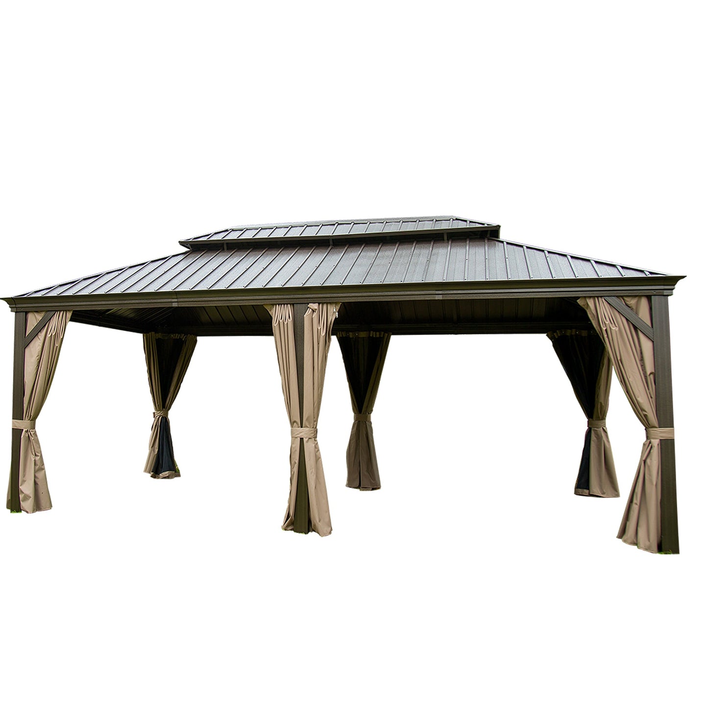 Mondawe Outdoor Living 14x20FT Hardtop Gazebo Canopies