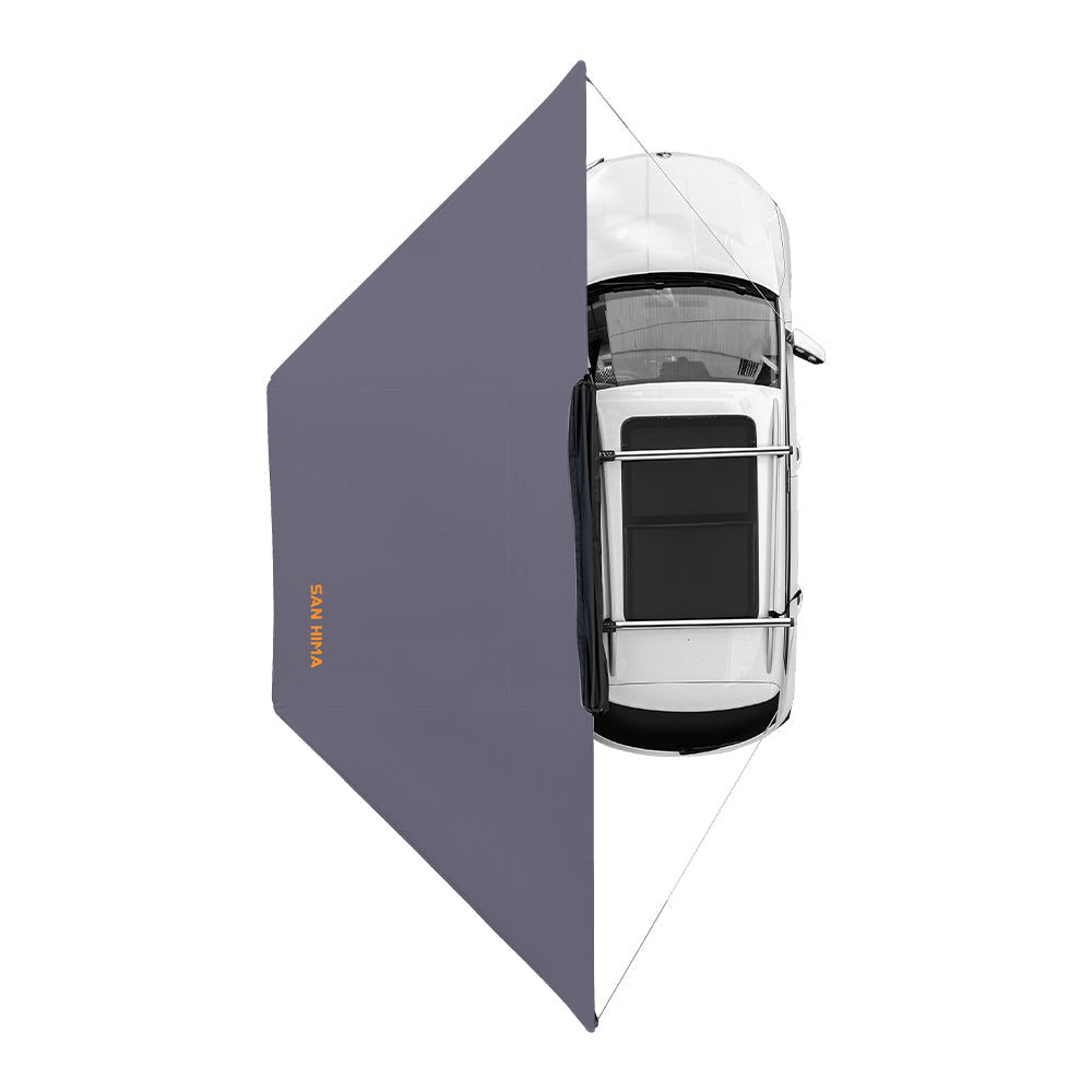 Mondave 180 Degree Free-Standing Awning 600D Double-Ripstop Oxford UPF50+ 4WD