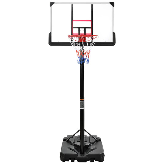 Mondawe Portable Basketball Hoop Basketball System 6.6-10ft Height