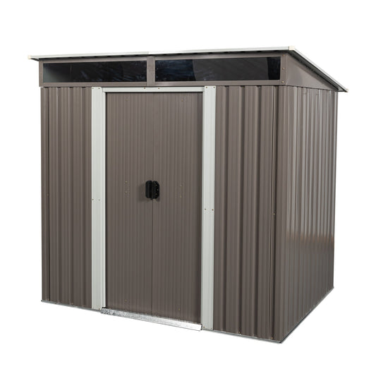 Mondawe 6ft x 4ft Outdoor Metal Storage Shed