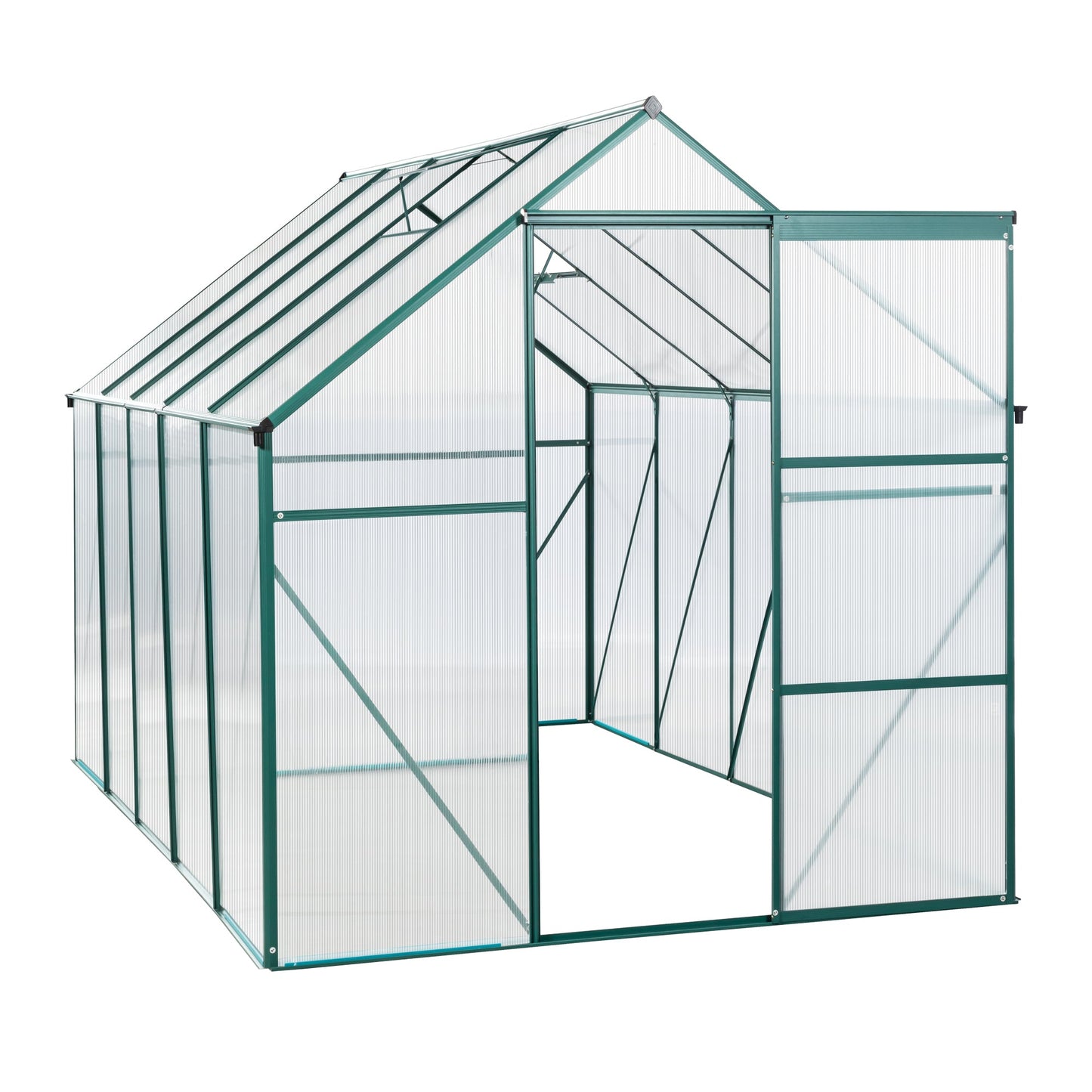 Mondawe Green-6 x 8 FT Outdoor Patio Greenhouse