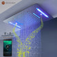 Mondawe Luxury 4-Way Thermostatic Shower System with LED and Music Player