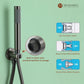 mondawe 10 inch round bathroom shower combo set 5 color