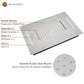 Mondawe Luxury 4-Way Thermostatic Shower System with LED and Music Player