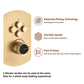 Mondawe Pressure Balanced 4-Spray Patterns 22 in. Wall Mounted Rainfall Dual Shower Heads