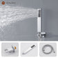 Mondawe Luxury 4-Way Thermostatic Shower System with LED and Music Player