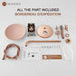 Mondawe High Pressure Round Complete Mixer Shower Head System (Rough-In Valve Included)